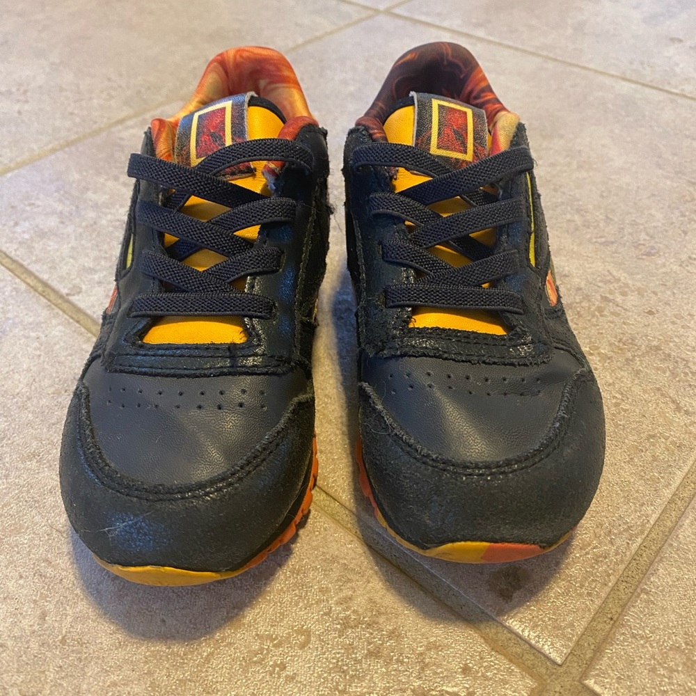 National Geographic x Reebok collab boys shoe size 9k